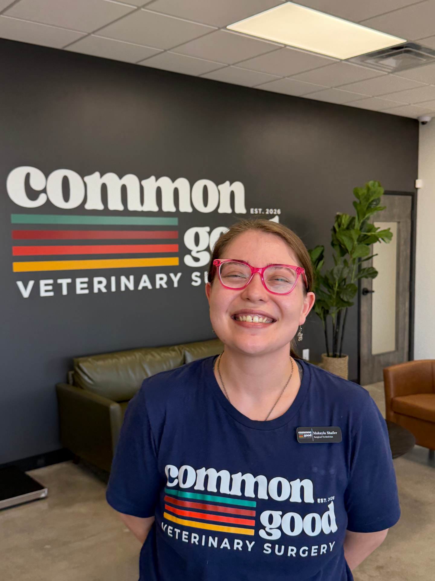 Makayla Shafer, Surgical Technician at Common Good Veterinary Surgery
