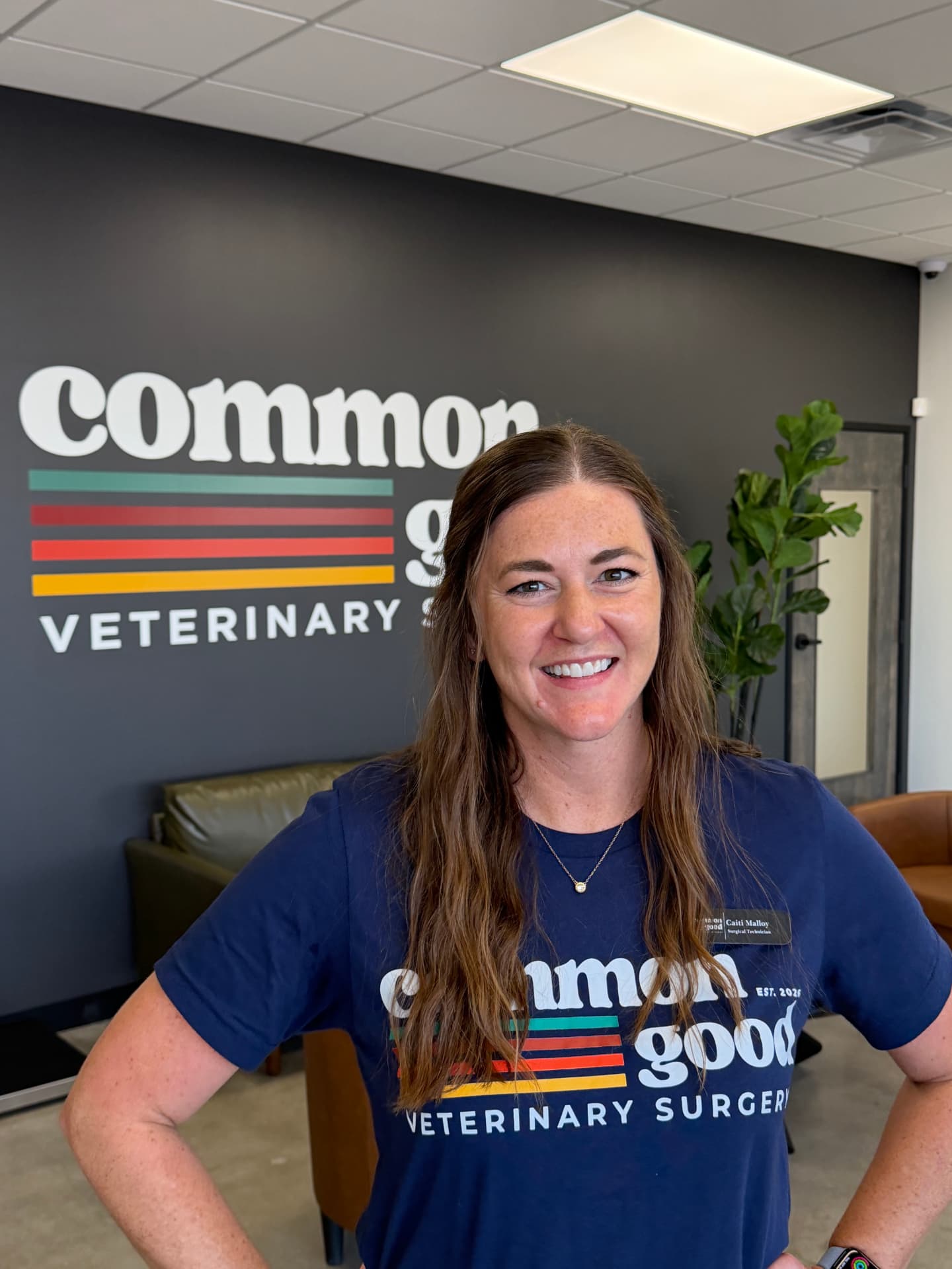 Caiti Malloy, Surgical Technician at Common Good Veterinary Surgery