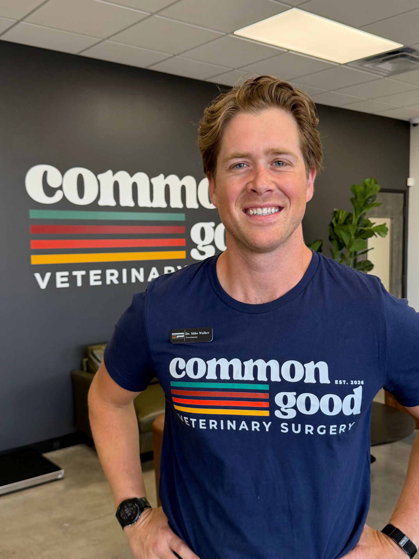 Dr. Mike Walker at Common Good Veterinary Surgery